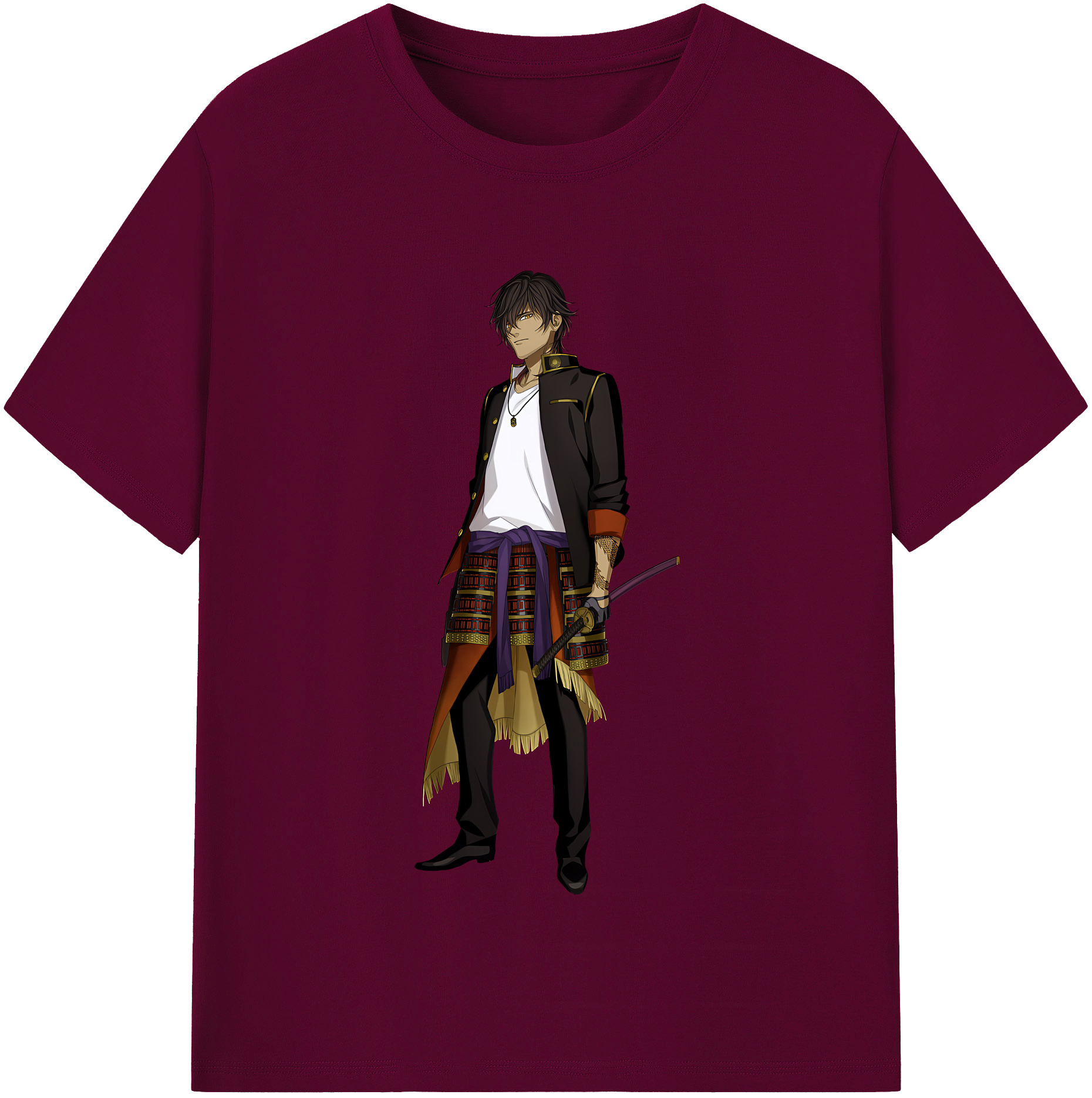 （画像用） 刀剣乱舞 Touken Ranbu レディースカジュアルプリントTシャツ（綿100％）